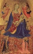 Fra Angelico Madonna and Child with Angles France oil painting artist